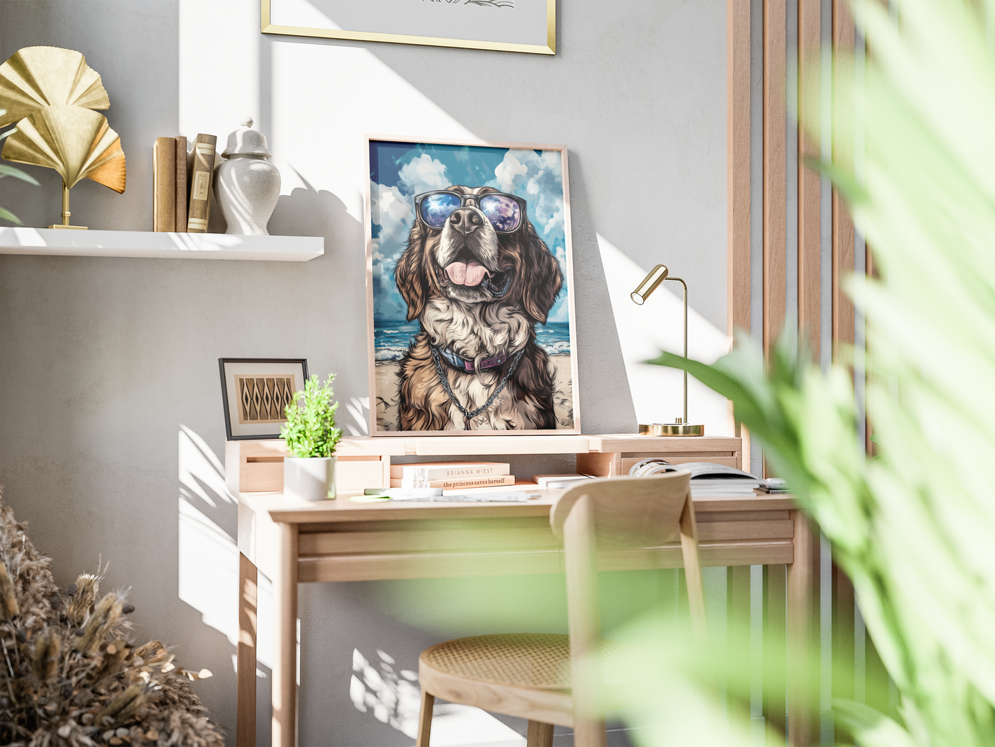 Chien Saint Bernard