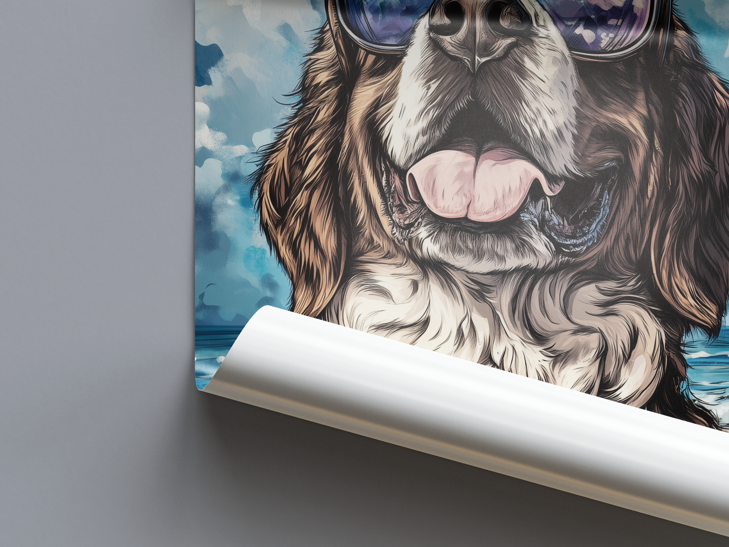 Chien Saint Bernard